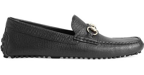 gucci ayrton driver loafers.